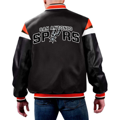 NBA San Antonio Spurs Leather Jacket For Men and Women