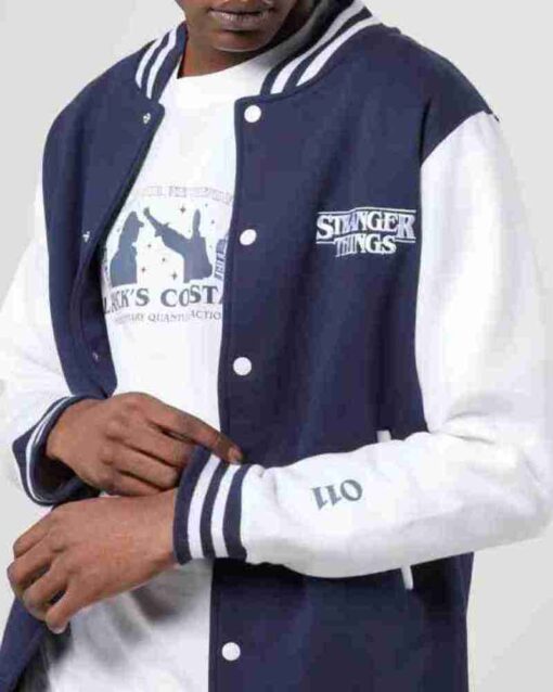 Stranger Things Friends Don’t Lie Unisex Varsity Jacket