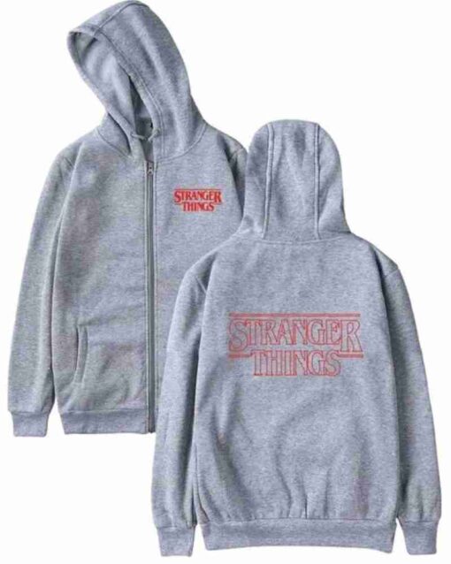 Strangers Things Black Hoodie - Image 3
